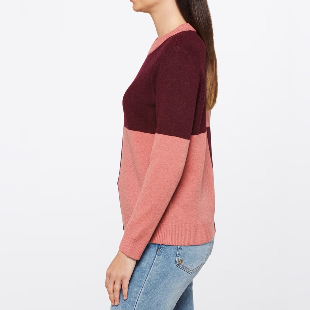 NWOT Colorblock Sweater - Picture 3 of 9